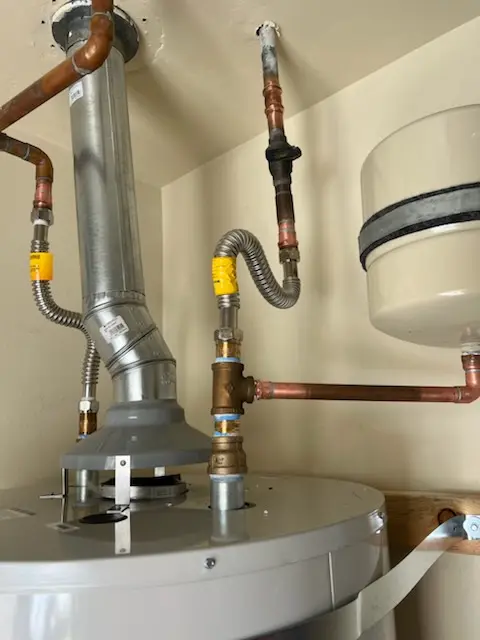 Water heater installation and plumbing repair in Rockville